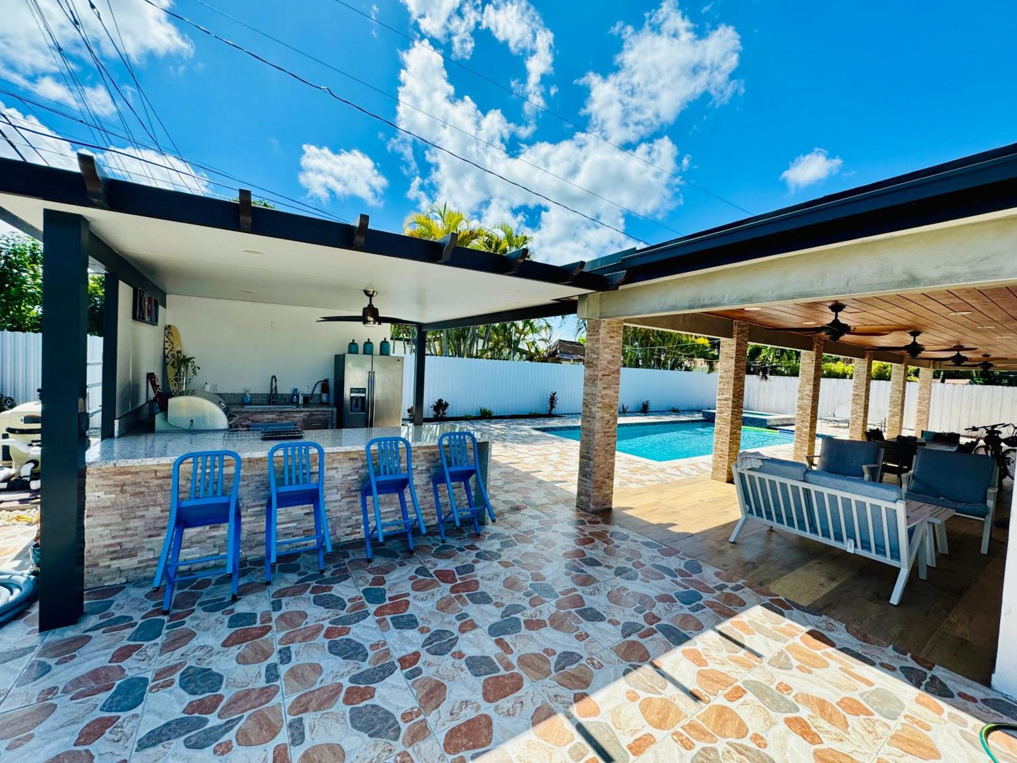 Villa Heated Pool Hot Tub Miami Extérieur photo